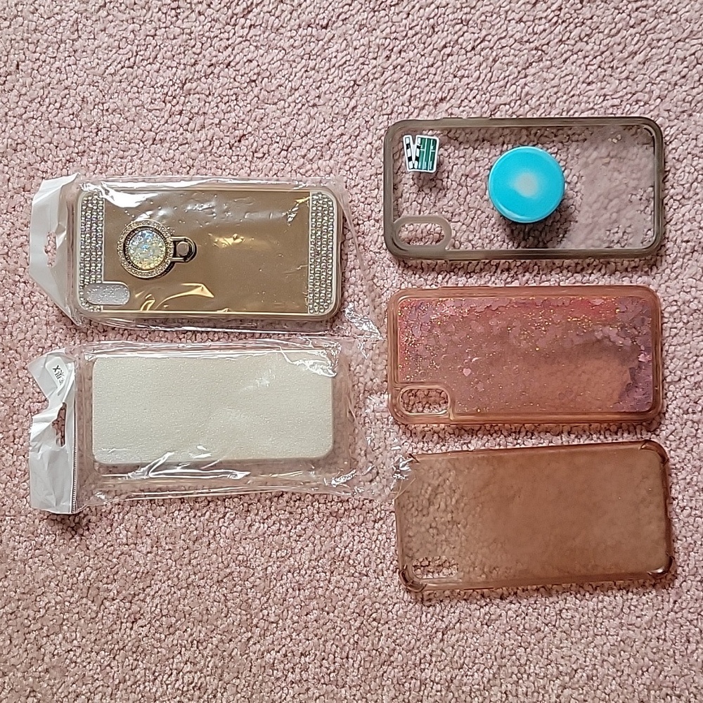 🔥10/$15 iPhone X Phone Cases, Set of 5